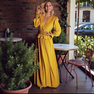 chinese dress ladies Share Your Happiness Latte Brown Toile Maxi Dress  Shop the Mint